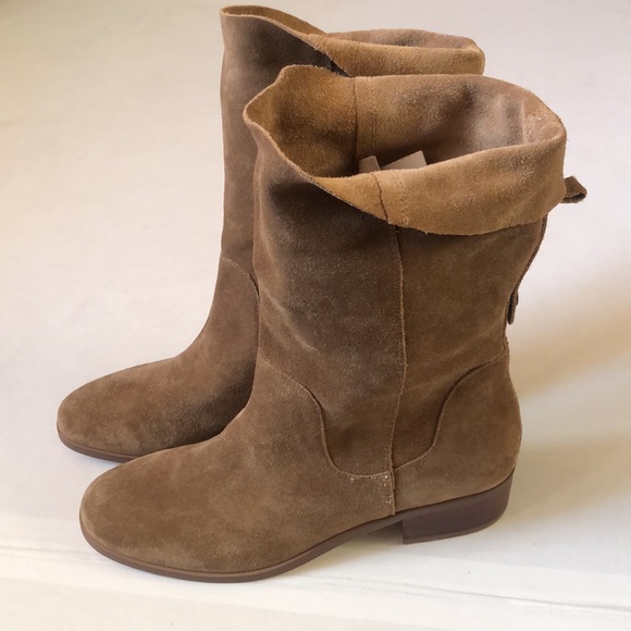 SOLE SOCIETY SUEDE LEATHER BOOTS/NWOT - Picture 6 of 17